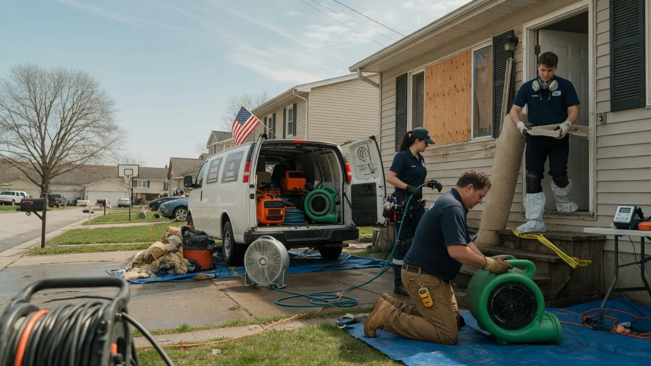 Water Damage Restoration in Celina, TX near me